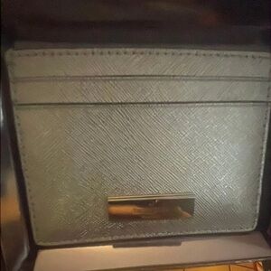 Kate Spade Cardholder Silver